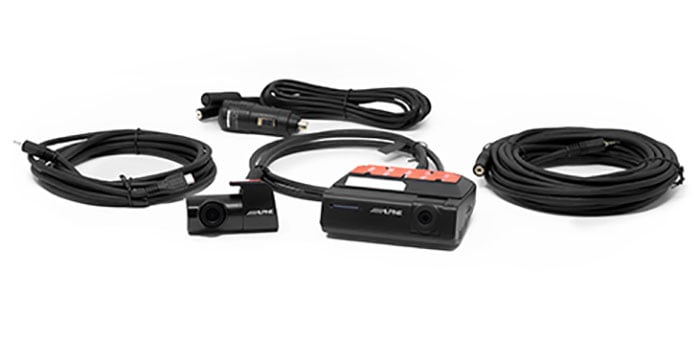 Alpine Premium 1080P Night Vision Dash Camera Bundle (Front & Rear) w/ Built-In Drive Assist - DVR-C320R - image 6
