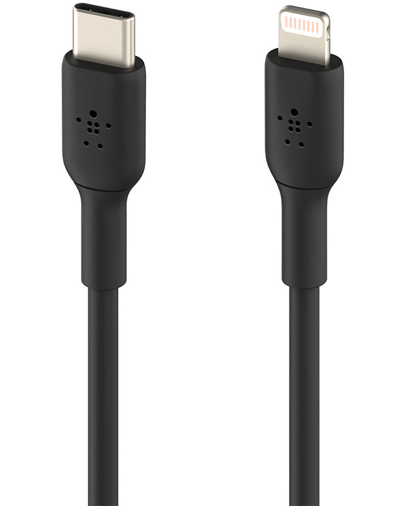 Belkin BOOST CHARGE Black 3.3 Foot USB-C To Lightning Cable - CAA003BT1MBK - image 2