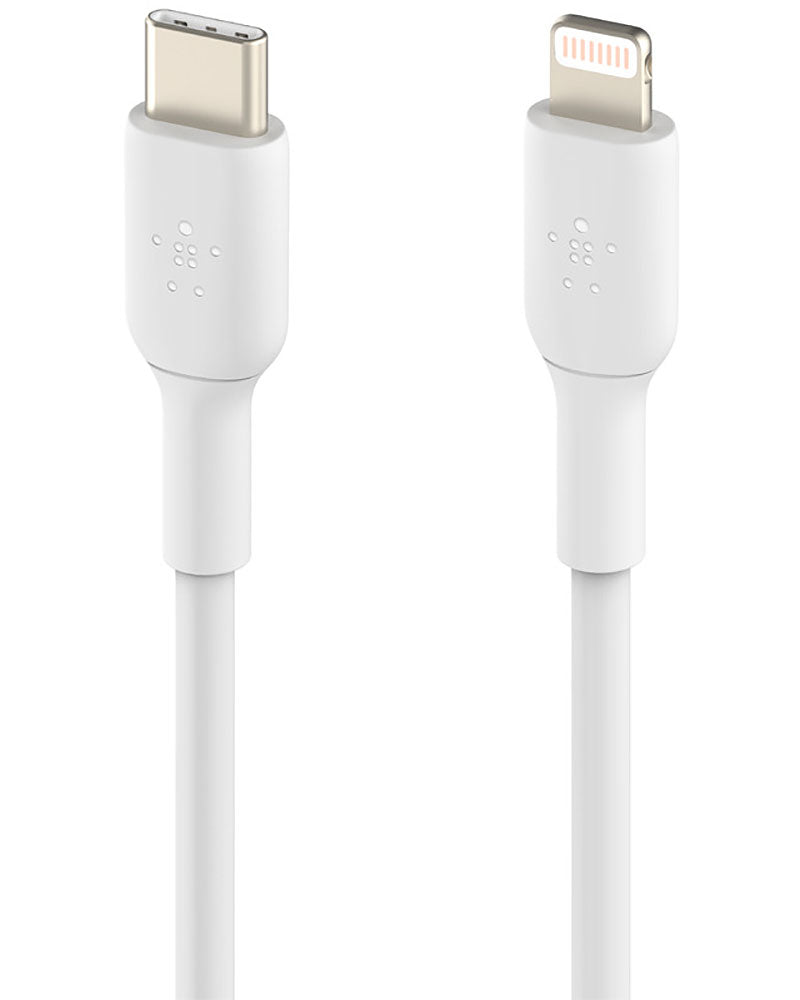 Belkin BOOST CHARGE White 3.3 Foot USB-C To Lightning Cable - CAA003BT1MWH - image 2