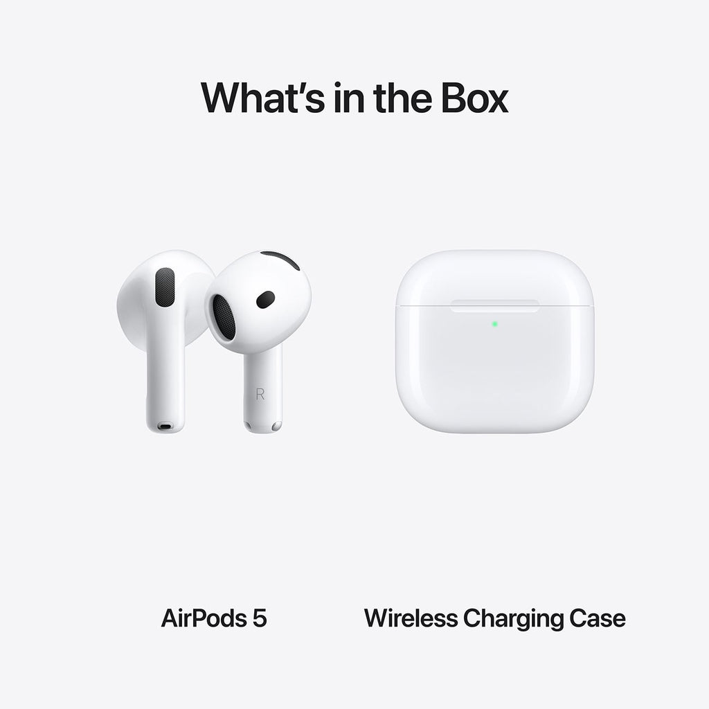 Apple AirPods 5 with Active Noise Cancellation and Wireless USB-C Charging Case - MKFT4LL/A - image 8