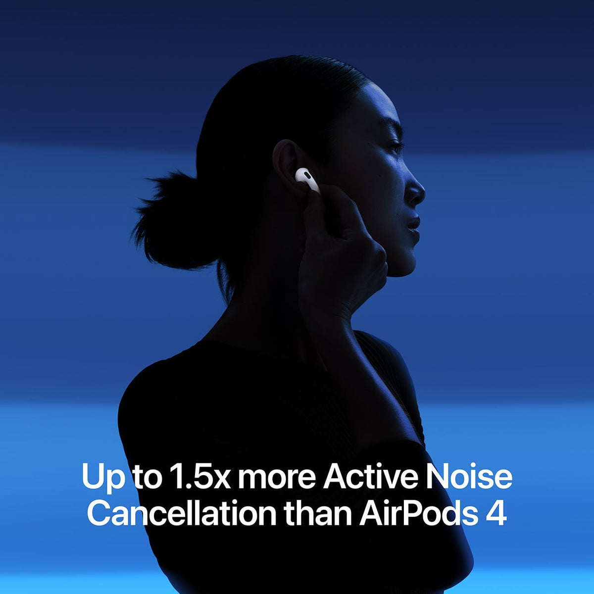 Apple AirPods 5 with Active Noise Cancellation and Wireless USB-C Charging Case - MKFT4LL/A - image 4