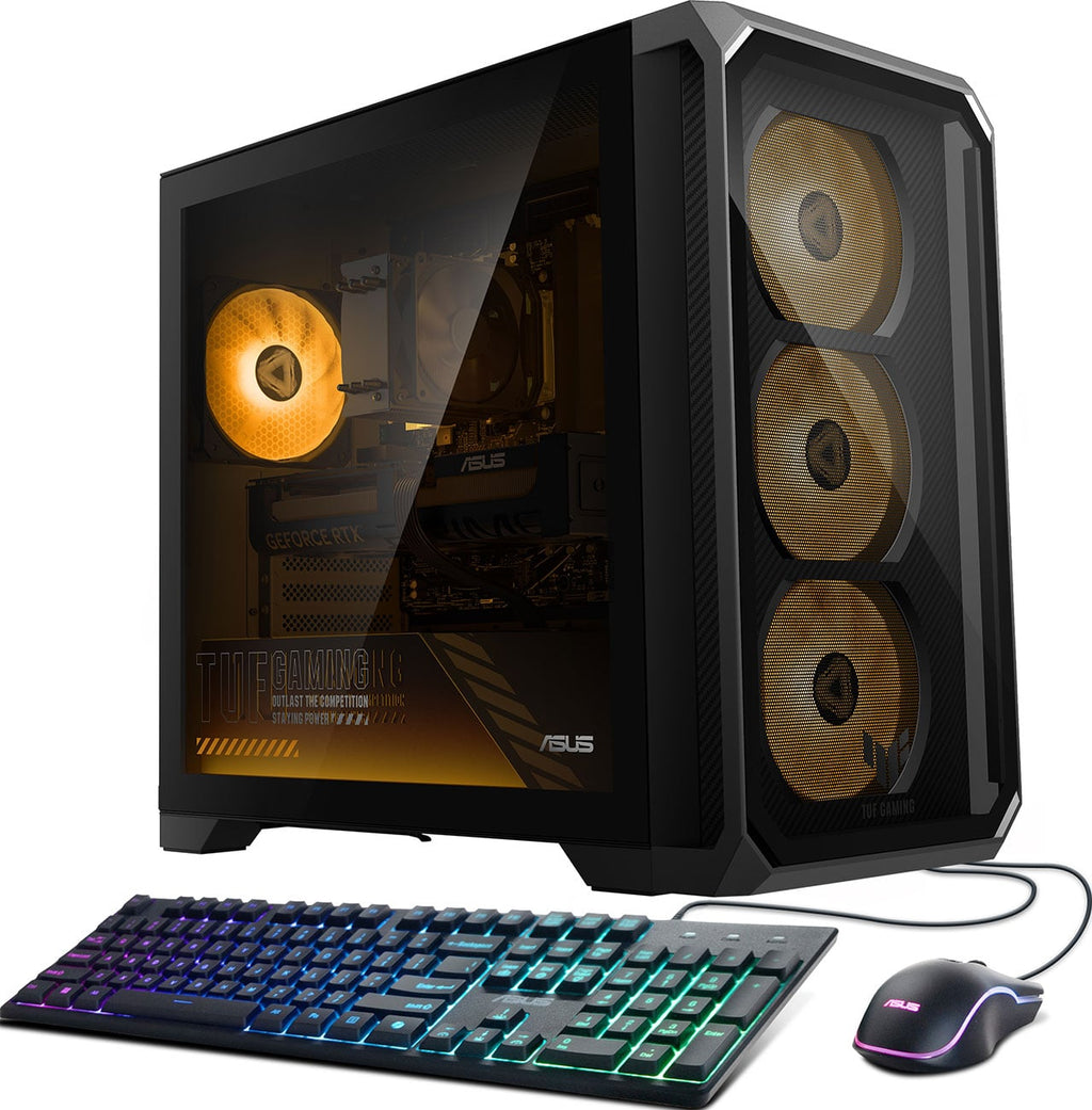 ASUS TUF Gaming TM700 Gaming Desktop AMD Ryzen 7 8700F 16GB RAM 2TB NVMe SSD, NVIDIA GeForce RTX 5070 PRI - image 1