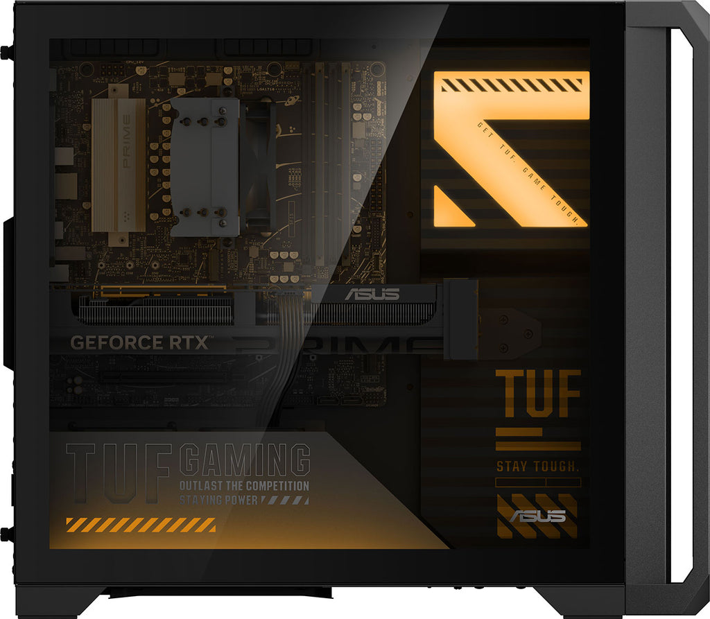 ASUS TUF Gaming TM700 Gaming Desktop AMD Ryzen 7 8700F 16GB RAM 2TB NVMe SSD, NVIDIA GeForce RTX 5070 PRI - image 3