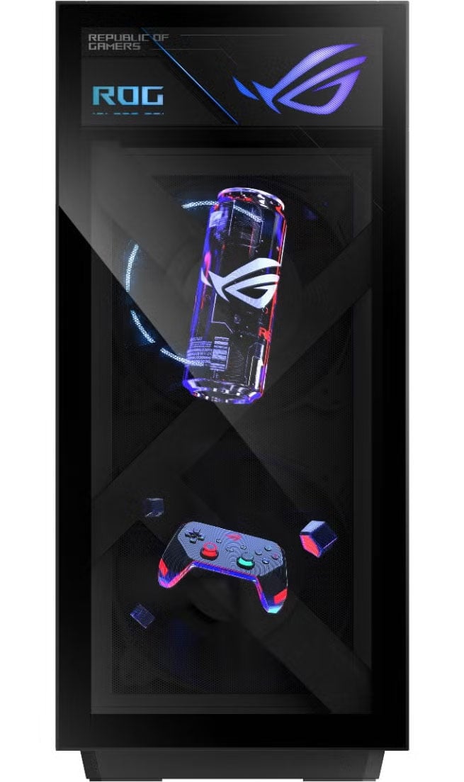 ASUS ROG G1000 Gaming Desktop AMD Ryzen 7 9800X3D 32GB RAM 2TB SSD, NVIDIA GeForce RTX 5080 ROG 16GB in B - image 2