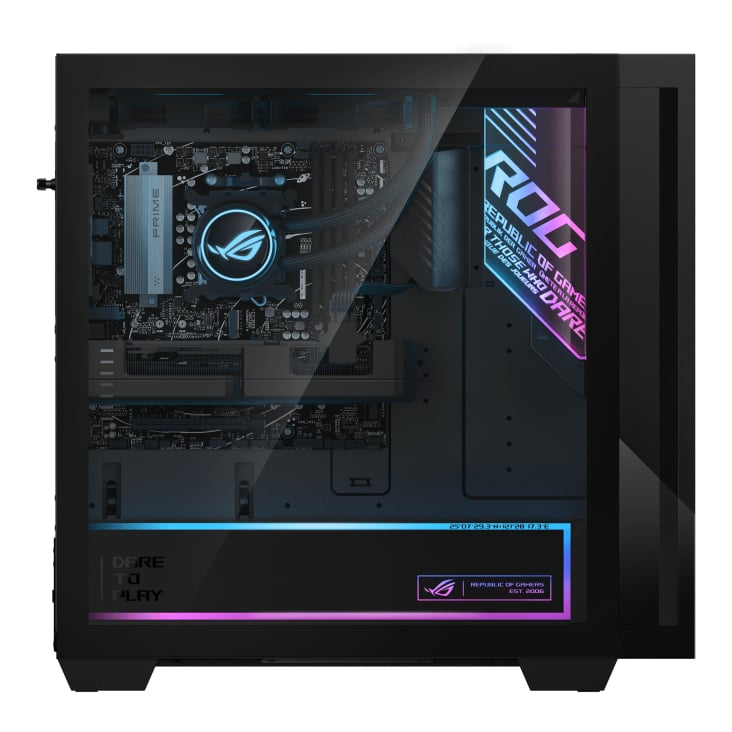ASUS ROG G700 Gaming Desktop AMD Ryzen 7 9800X3D 32GB RAM 1TB SSD, NVIDIA GeForce RTX 5070TI PRIME 16GB i - image 3
