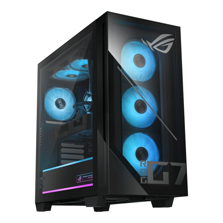ASUS ROG G700 Gaming Desktop AMD Ryzen 7 9800X3D 32GB RAM 1TB SSD, NVIDIA GeForce RTX 5070TI PRIME 16GB i - image 1