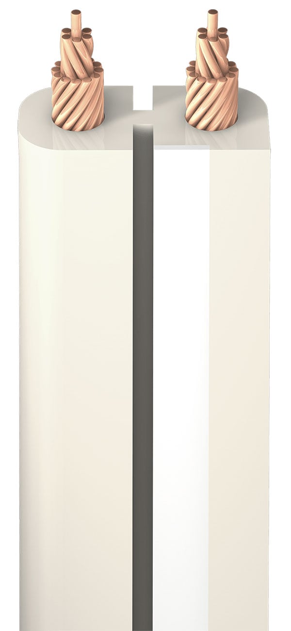AudioQuest 30 Feet G2 White Speaker Cable - G2WH30FT - image 1