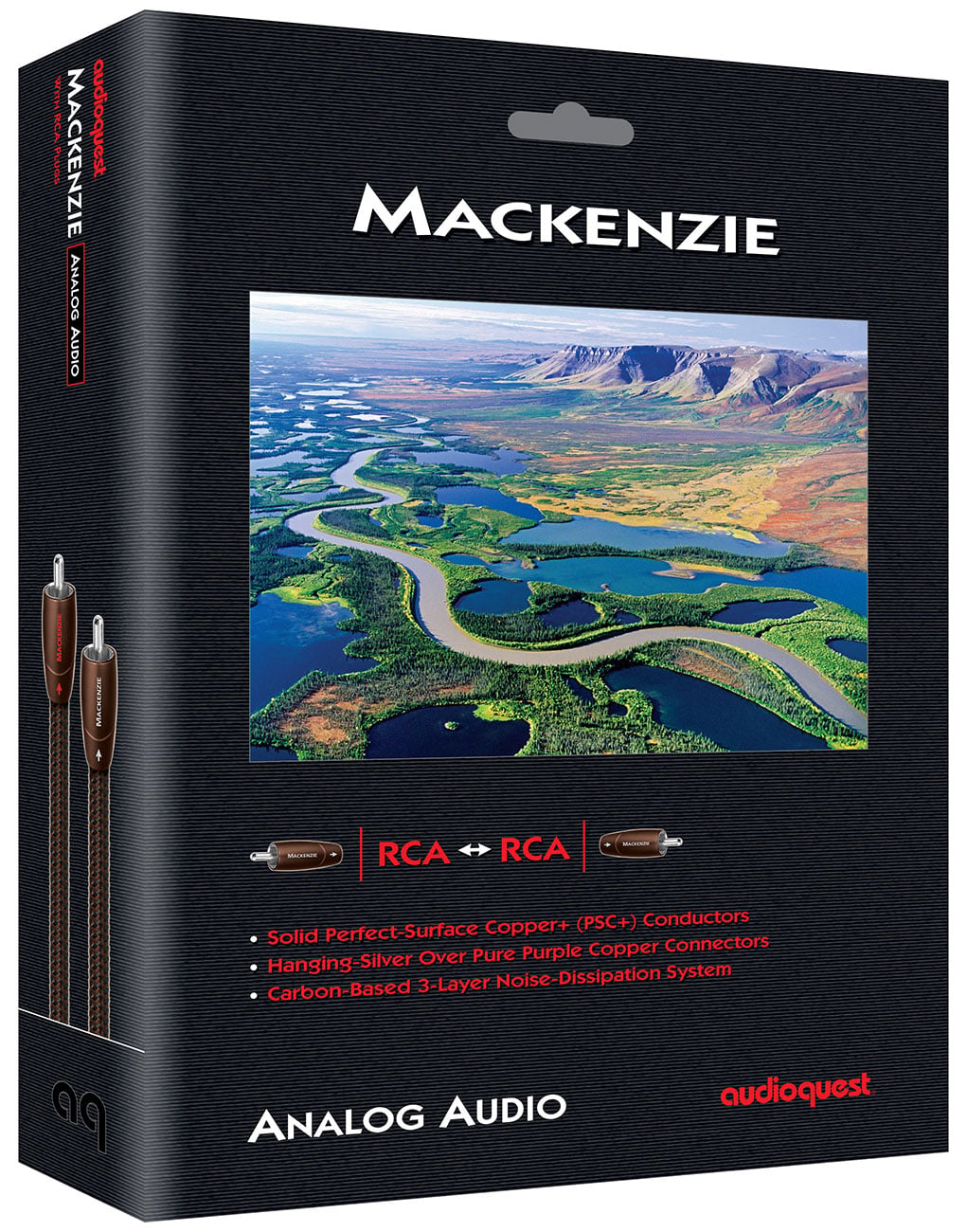 AudioQuest 13.1 Feet Mackenzie RCA Interconnect Cable - MACKENZIE4MRCAPAIR - image 3