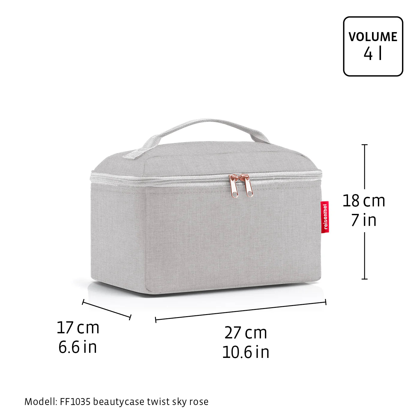 Beautycase Twist Silver