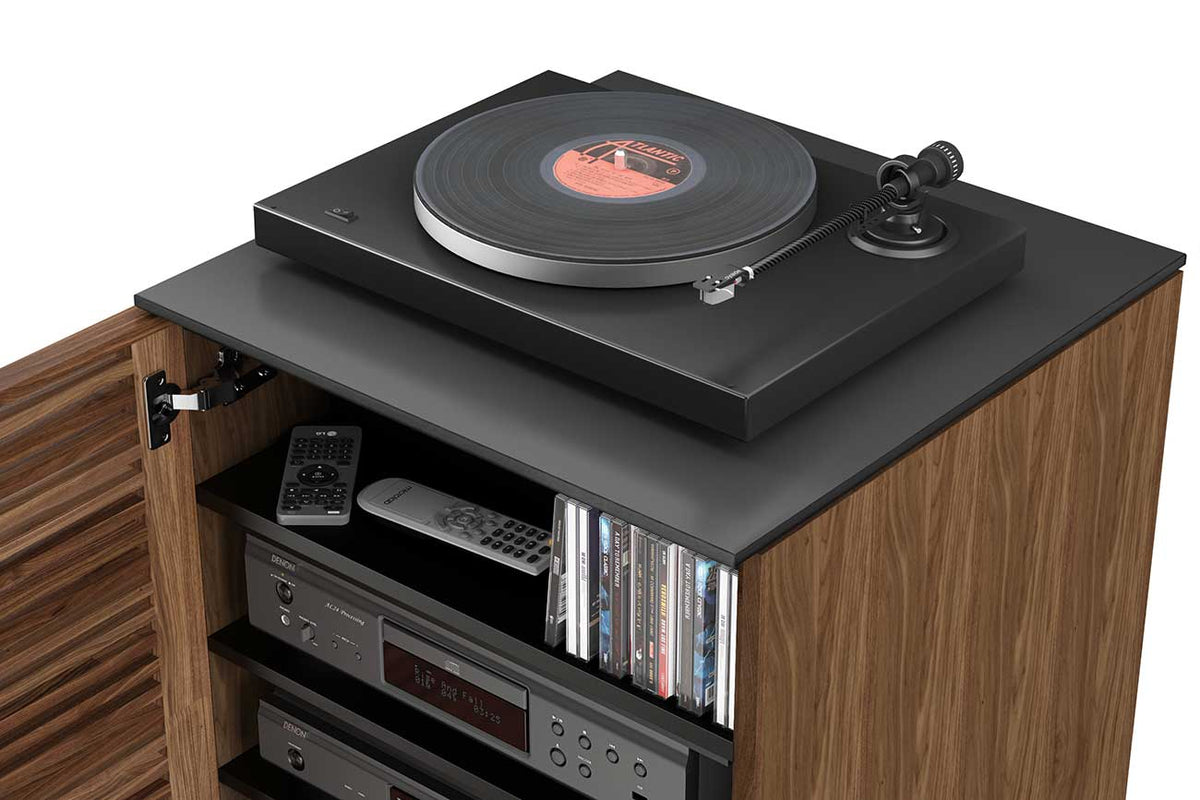 BDI Corridor 8172 Natural Walnut Audio Tower - 8172 WL - image 6