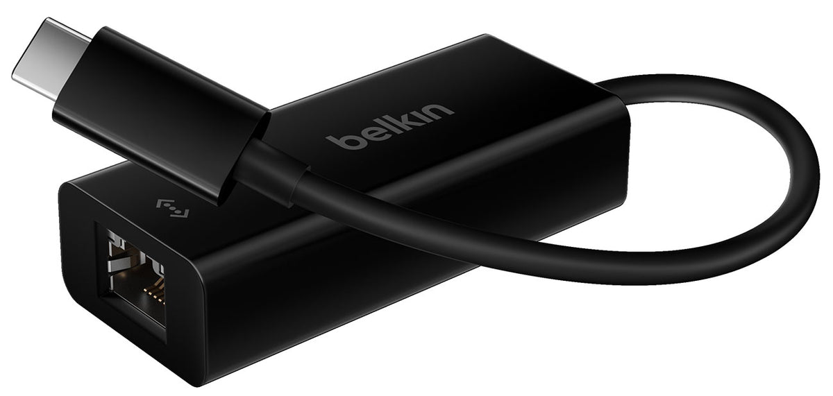 Belkin USB-C To Gigabit Ethernet Adapter - F2CU040BTBLK - image 2