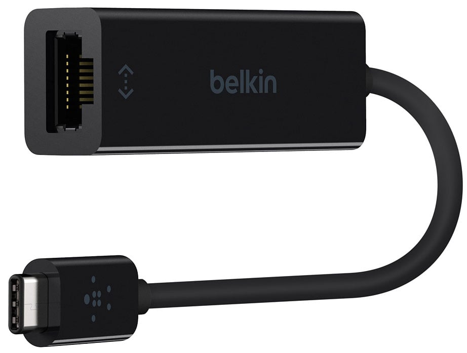 Belkin USB-C To Gigabit Ethernet Adapter - F2CU040BTBLK - image 1