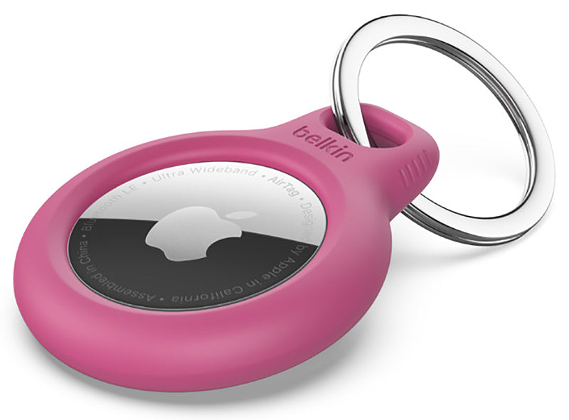 Belkin Apple AirTag Pink Secure Holder With Key Ring - F8W973BTPNK - image 6