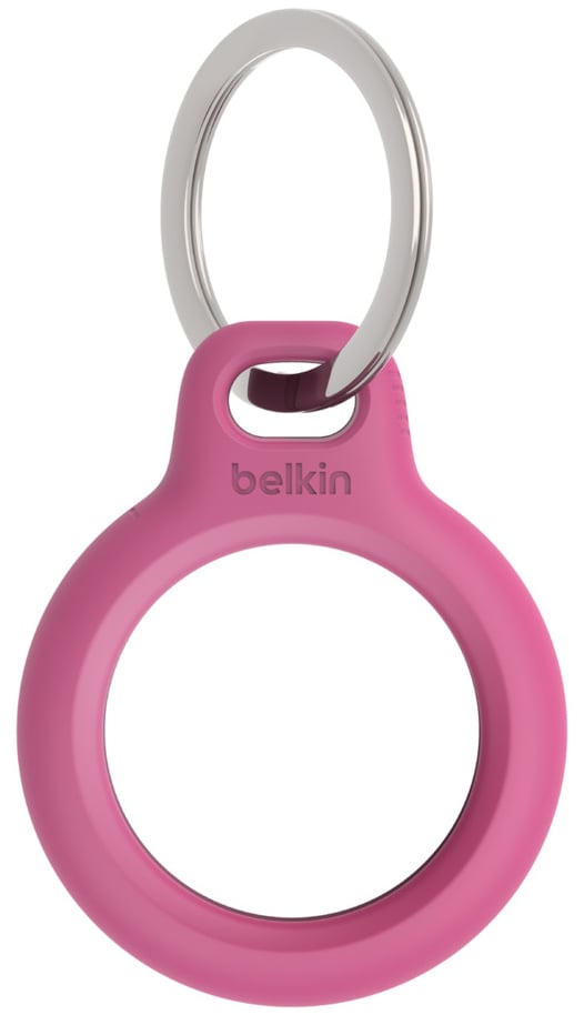 Belkin Apple AirTag Pink Secure Holder With Key Ring - F8W973BTPNK - image 1