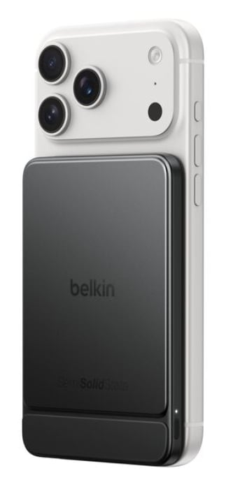 Belkin UltraCharge Pro Slim Magnetic Power Bank 5K with BoostSolid Cell in Black - BPD024FQBK - image 4