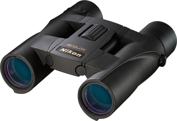 Nikon ACULON A30 10x25 Black Binoculars - 8263 - image 1