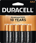Duracell Coppertop AA Alkaline Battery 8 Pack - DURACELL-MN1500B8 - image 1