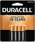 Duracell Coppertop AAA Alkaline Battery 8 Pack - DURACELL-MN2400B8 - image 1