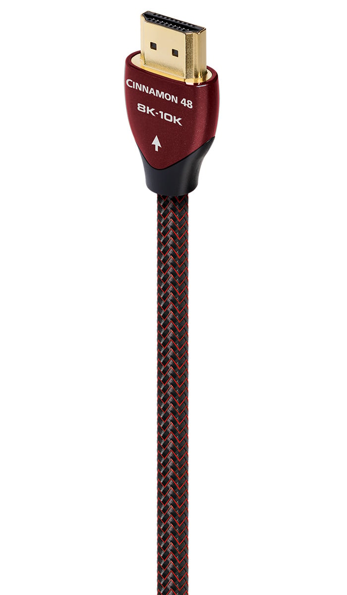 AudioQuest 0.75 Meter (2.5 Feet) Cinnamon 48 HDMI 2.1 Cable - HDM48CIN075 - image 1