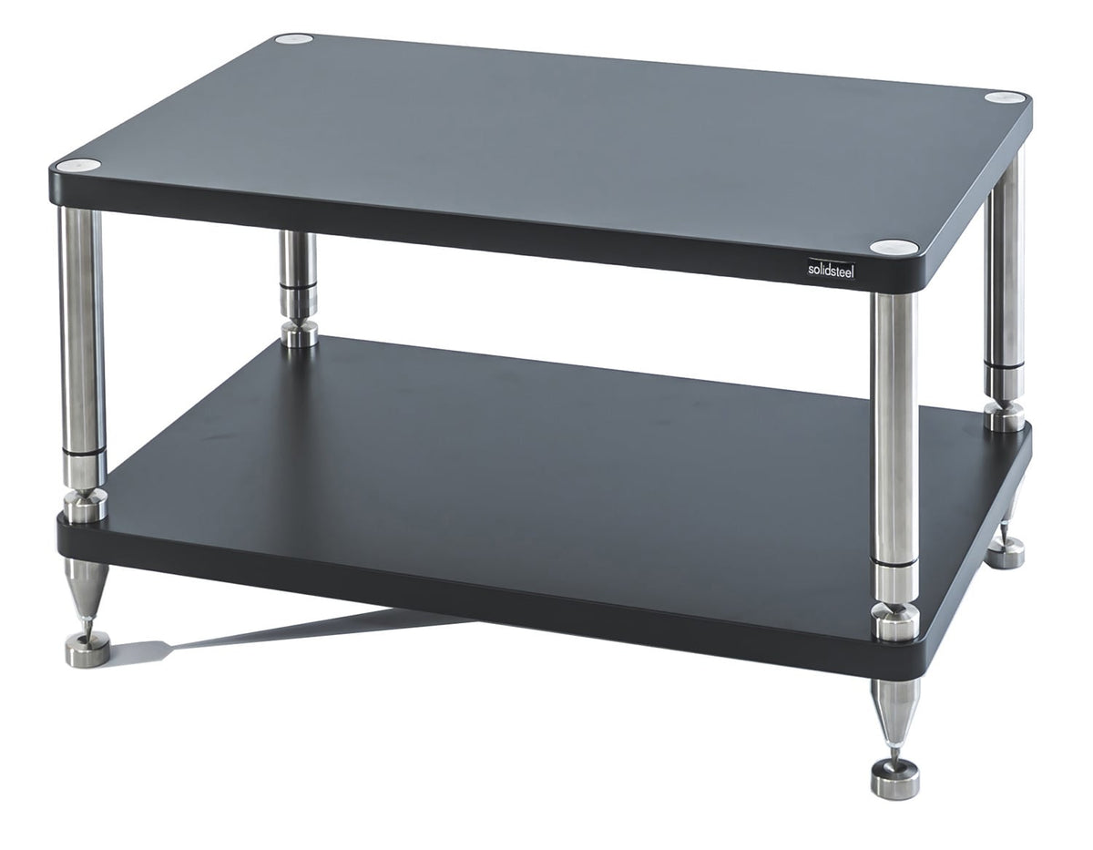 Solidsteel HY-2 Flat Black High-End Audio Rack - HY-2L - image 1