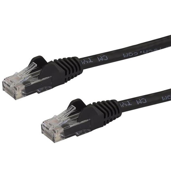 StarTech Black Snagless Cat 6 7 Ft. Ethernet Cable - N6PATCH7BK - image 1
