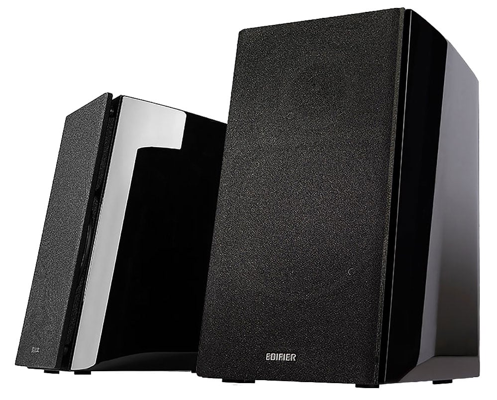 Edifier Black Powered Bluetooth Bookshelf Speakers (Pair) - R2000DB - image 1