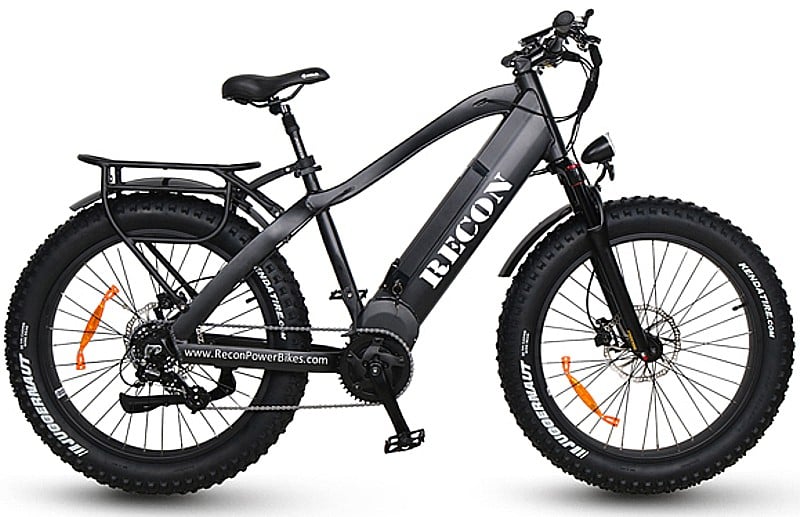 Recon Black Ranger Power Electric Bike - RANGERBK - image 1