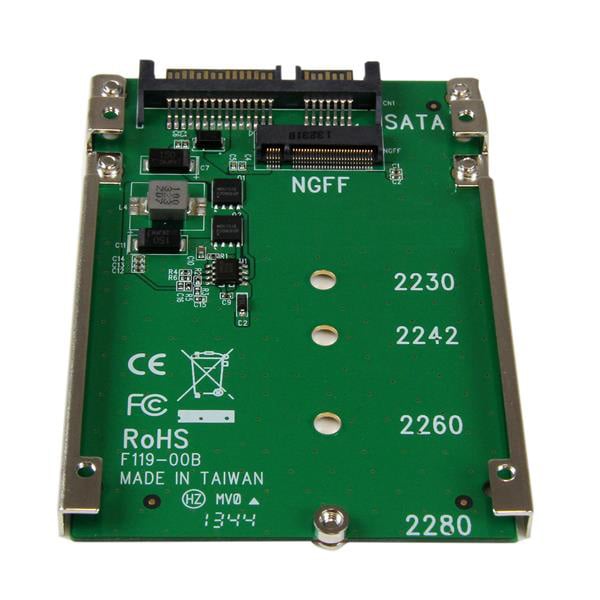 StarTech M.2 SSD to 2.5in SATA Adapter Converter - SAT32M225 - image 1