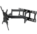 SunBrite Black Dual Arm Articulating Outdoor Weatherproof TV Wall Mount - SB-WM-ART2-XL-BL - image 1