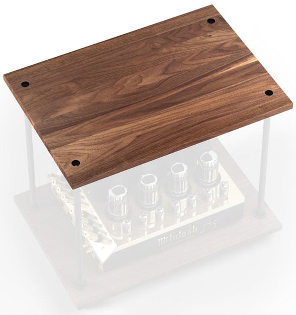 Salamander Designs Archetype Single Walnut Shelf - SS/W - image 1