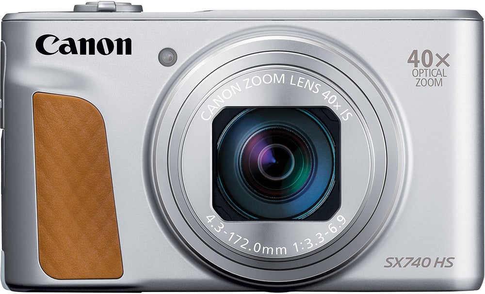 Canon PowerShot SX740 HS Silver 20.3 Megapixel Digital Camera - 2956C001 - image 1