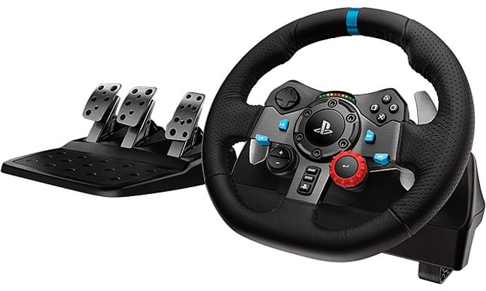 Logitech G29 Driving Force Race Wheel For PS3 And PS4 - 941-000110 - image 1