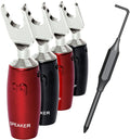 AudioQuest 500 Series Silver Multi-Spades - SPADE4PACK500S - image 1