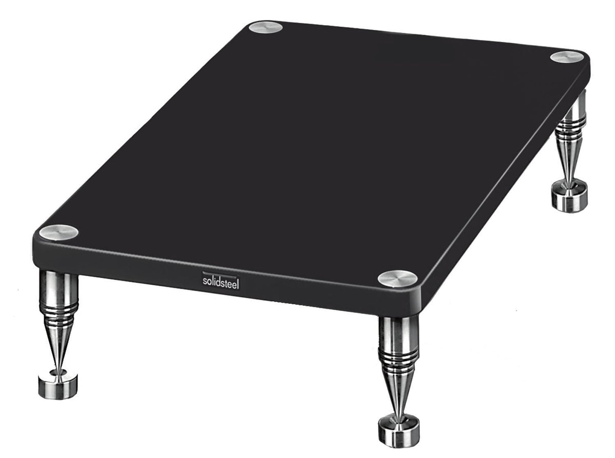 Solidsteel Gloss Black Amp Stand - HF-AGBK - image 1