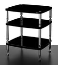 Solidsteel HF-3 Gloss Black High-End Audio Rack - HF-3GBK - image 1