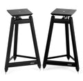 Solidsteel SS-5 Vintage Hi-Fi Speaker Stands (Pair) - SS-5BK - image 1