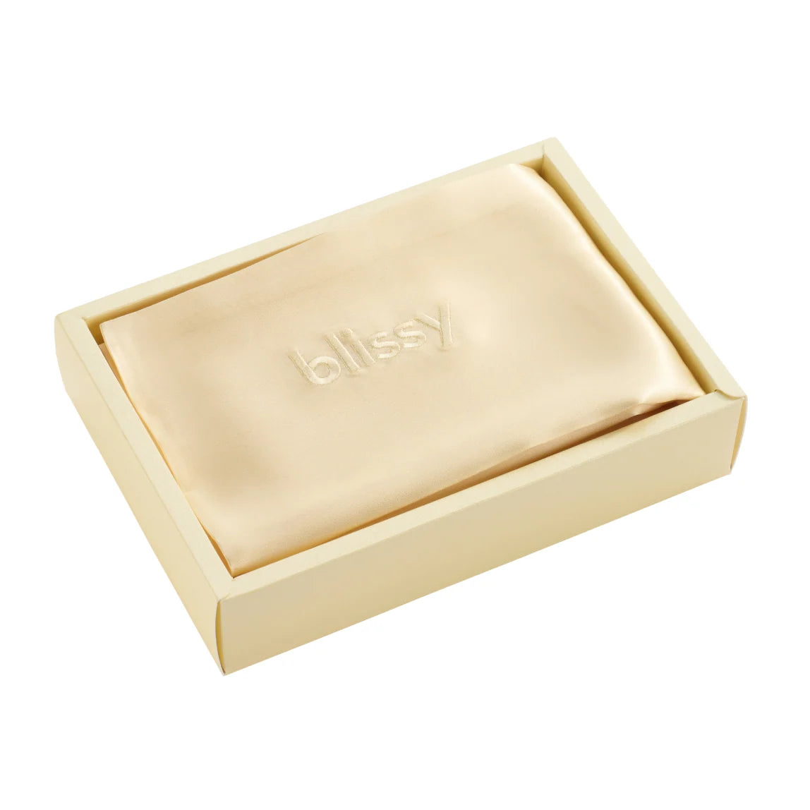 Blissy Pillowcase - Custard - King