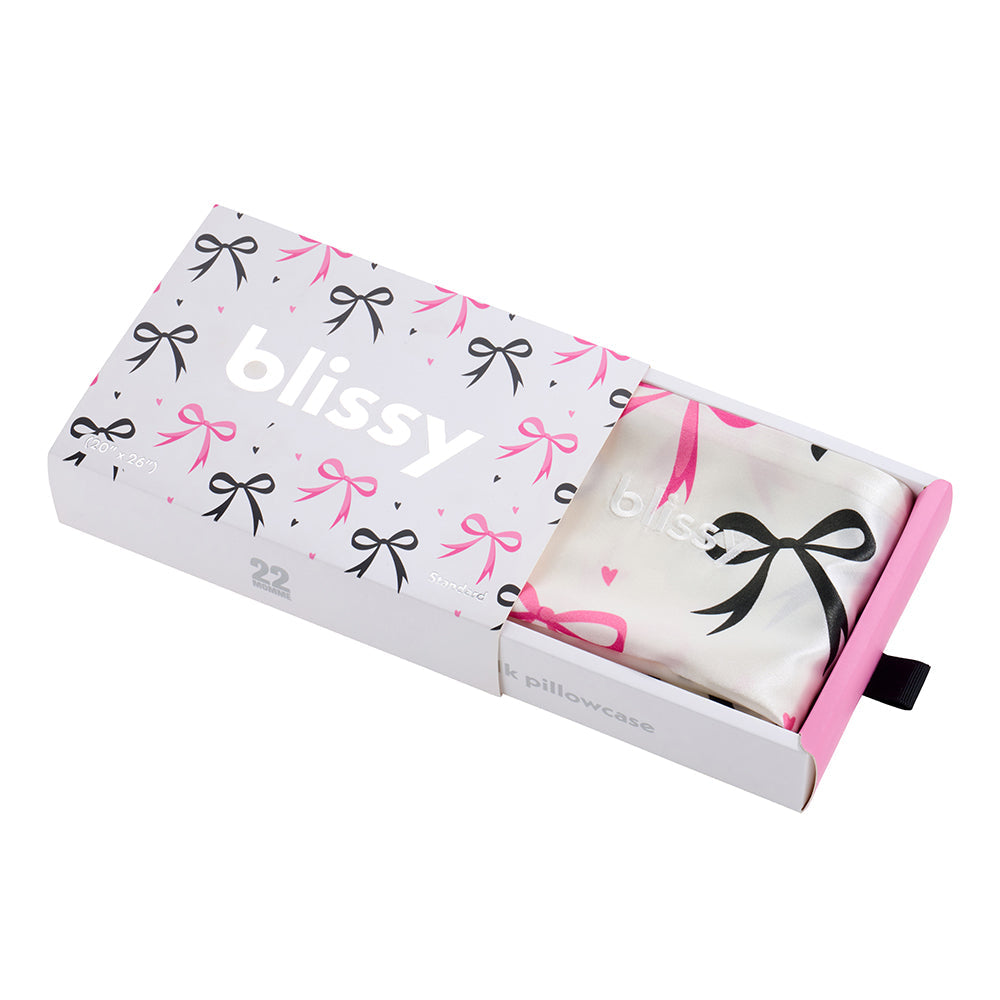 Pillowcase - Dancing Bows - King