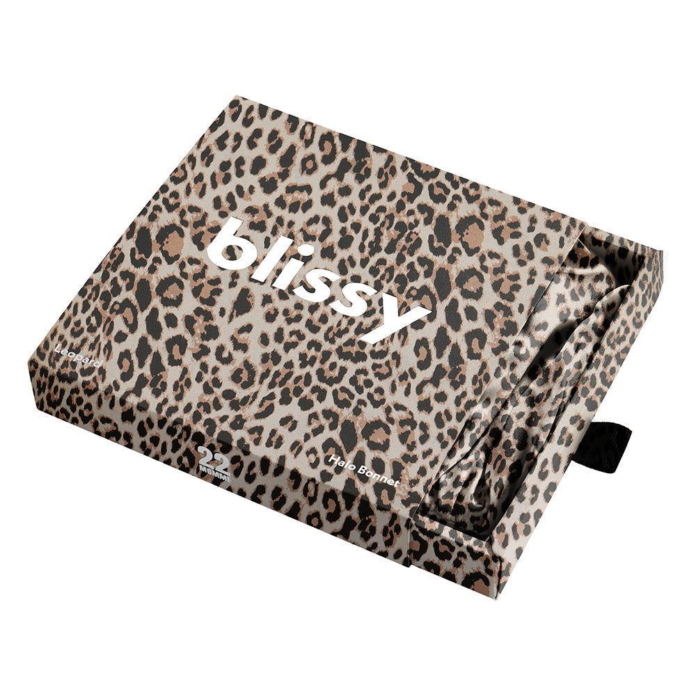 Blissy Halo Bonnet - Leopard