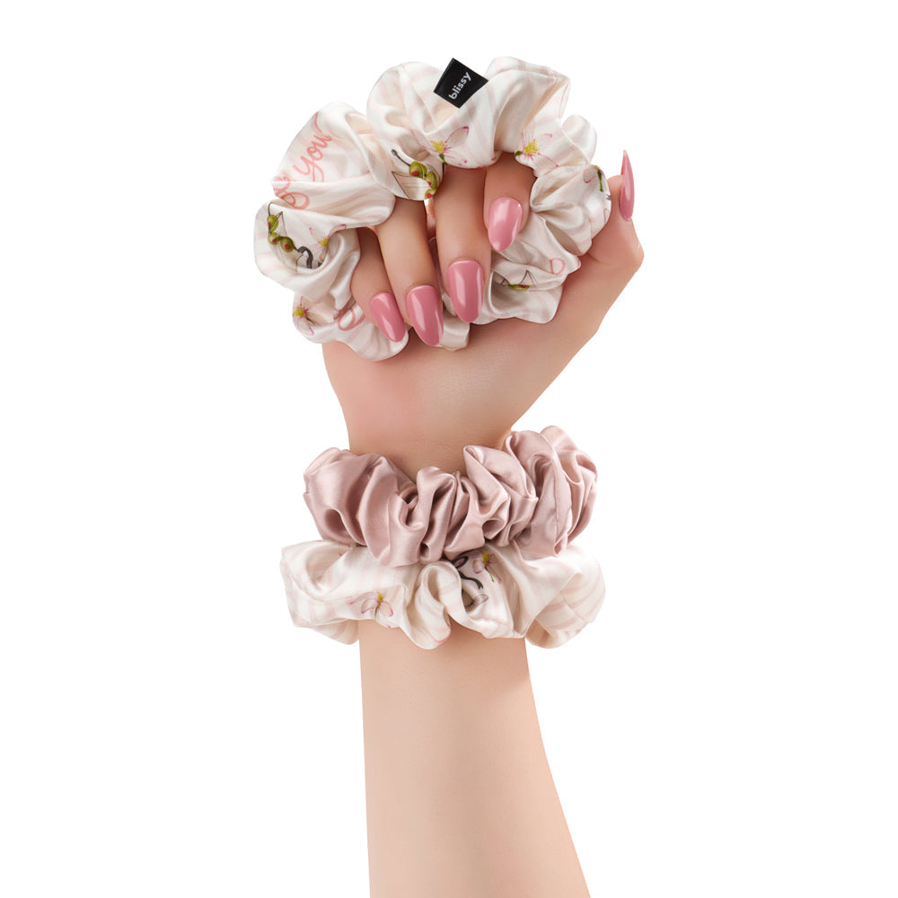 Blissy Scrunchies - Olive You