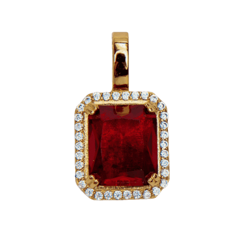 GLD MAS Micro Ruby Stone