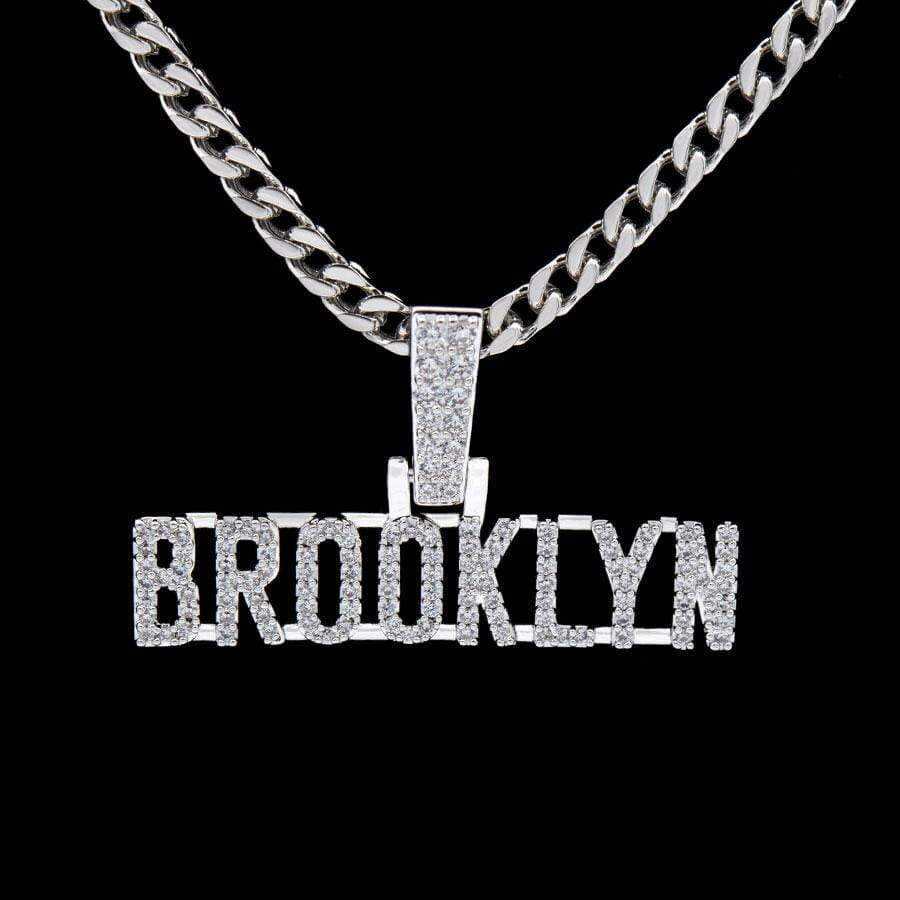GLD PROMO Official NBA Brooklyn Nets Pendant