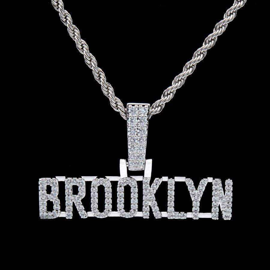 GLD PROMO Official NBA Brooklyn Nets Pendant