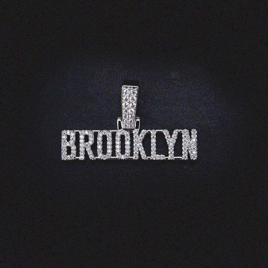 GLD PROMO Official NBA Brooklyn Nets Pendant