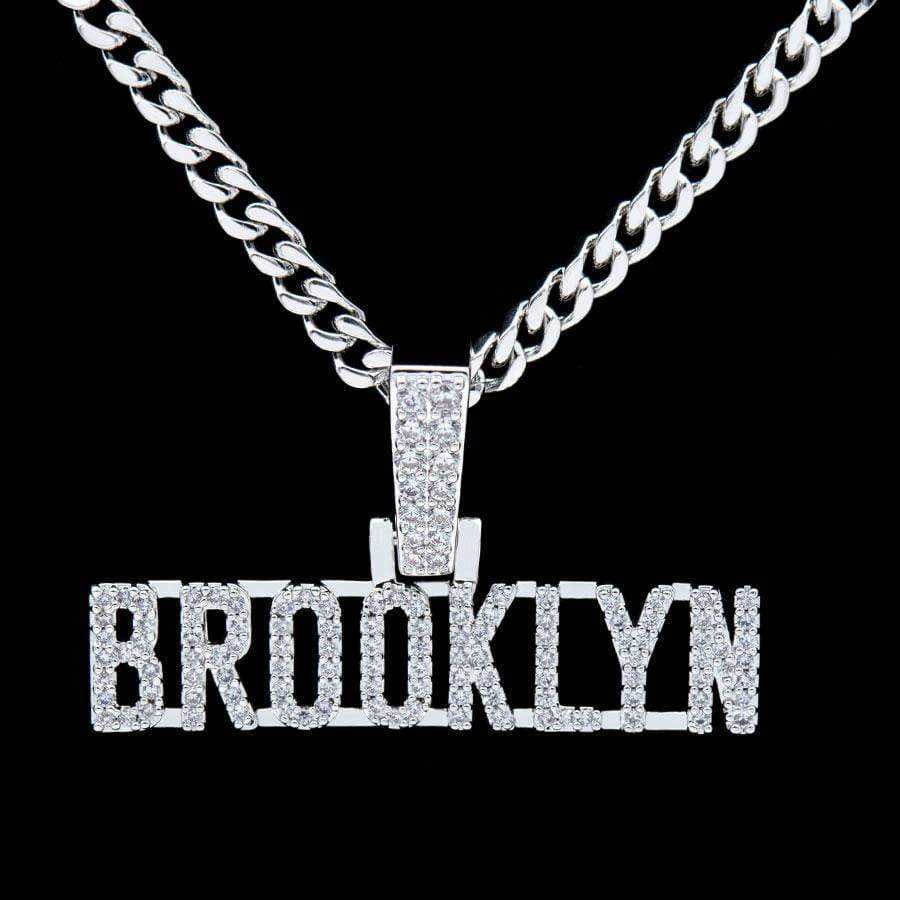 GLD PROMO Official NBA Brooklyn Nets Pendant