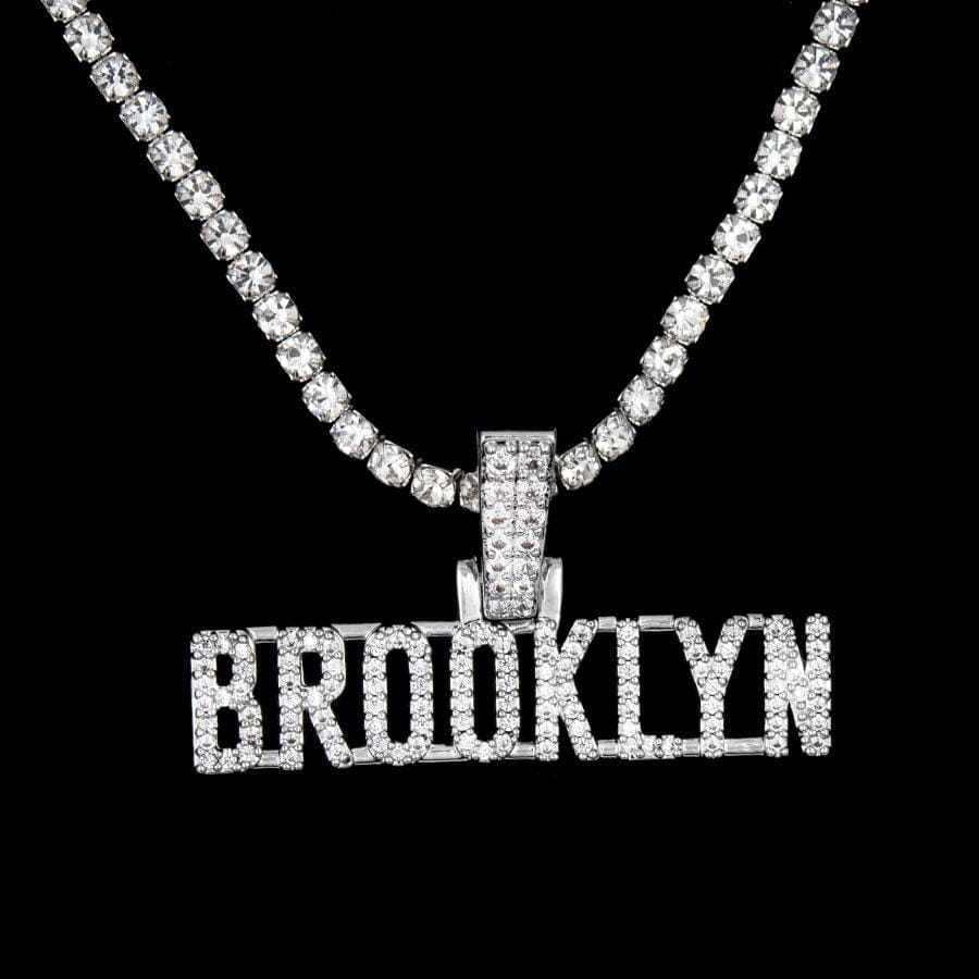 GLD PROMO Official NBA Brooklyn Nets Pendant
