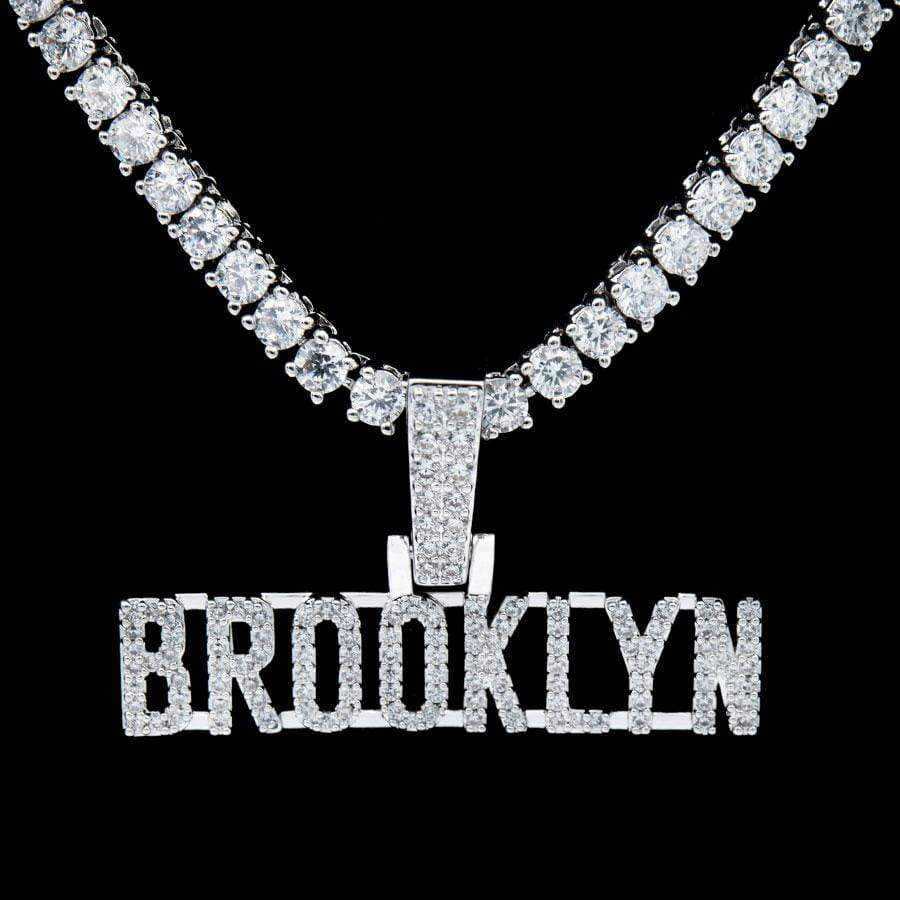 GLD PROMO Official NBA Brooklyn Nets Pendant