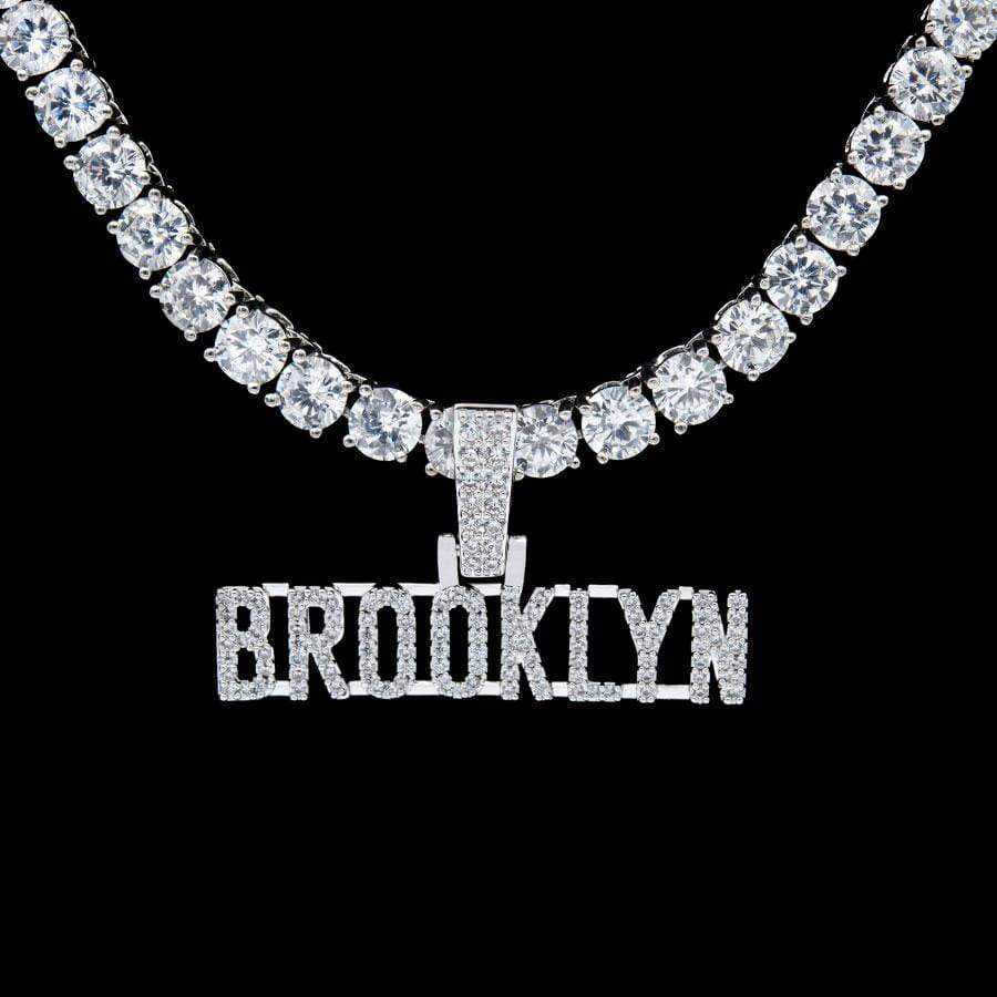 GLD PROMO Official NBA Brooklyn Nets Pendant