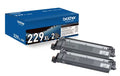 Brother 2 Pack High Yield Toner Cartridge for Digital Printers in Black - TN229XL2PK - image 1