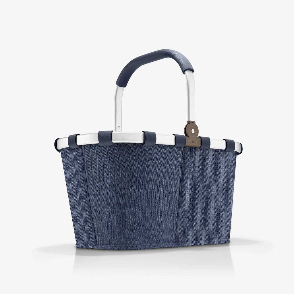 Carrybag Herringbone Dark Blue